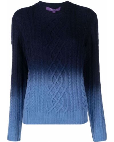 Кашмирен пуловер Ralph Lauren Collection синьо