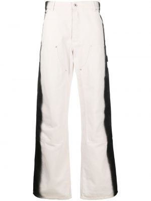 Pantaloni cu imagine cu gradient cu croială lejeră Heron Preston
