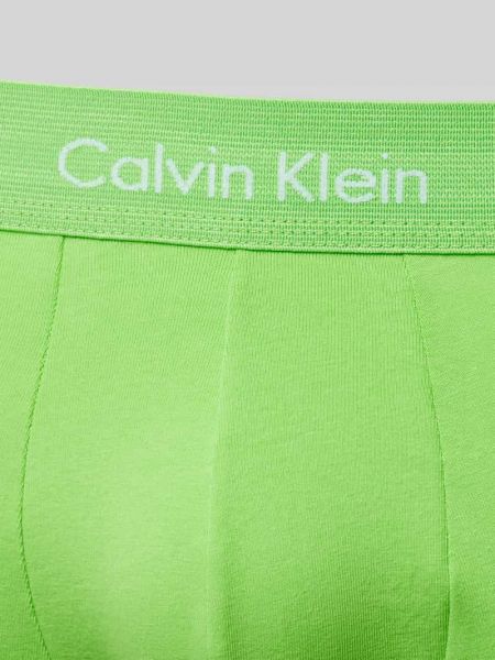 Bokserki slim fit Calvin Klein Underwear żółte