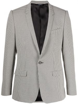 Trykt lang blazer Dolce & Gabbana