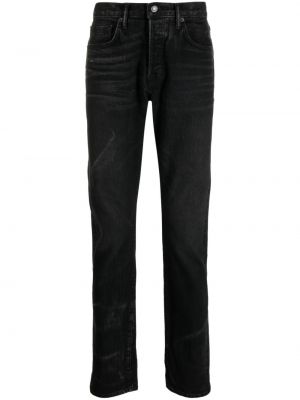 Slim fit skinny fit-jeans Tom Ford svart