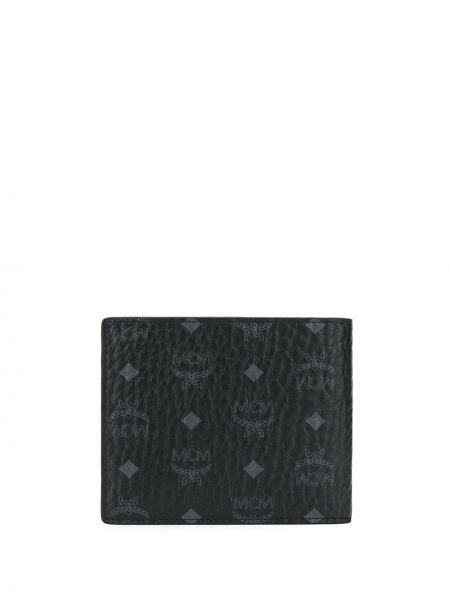 Geldbörse mit print Mcm schwarz