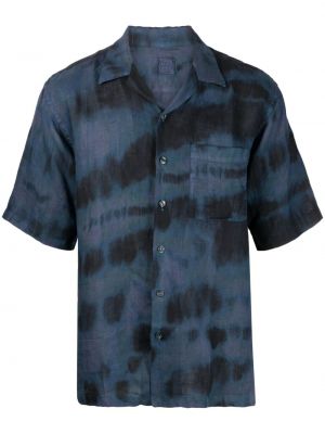 Lanena košulja tie-dye 120% Lino plava
