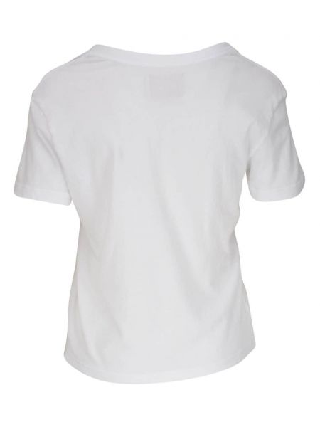 T-shirt en coton à col v Citizens Of Humanity blanc