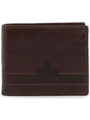 Krištáľová peňaženka Lumberjack hnedá