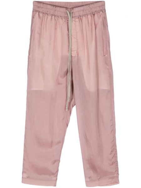 Παντελόνι με διαφανεια Rick Owens ροζ