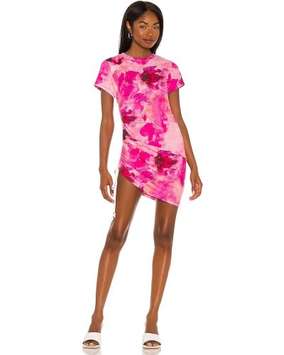Růžové mini šaty Pam & Gela
