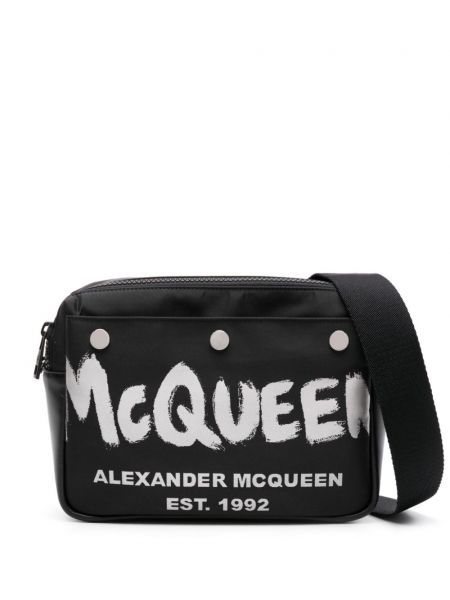 Чанта с принт Alexander Mcqueen