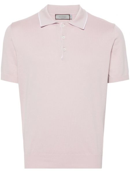 Poloshirt Canali pink