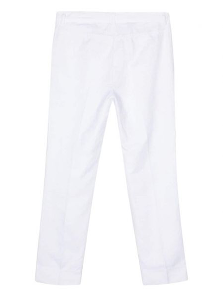 Pantalon slim plissé Aspesi blanc