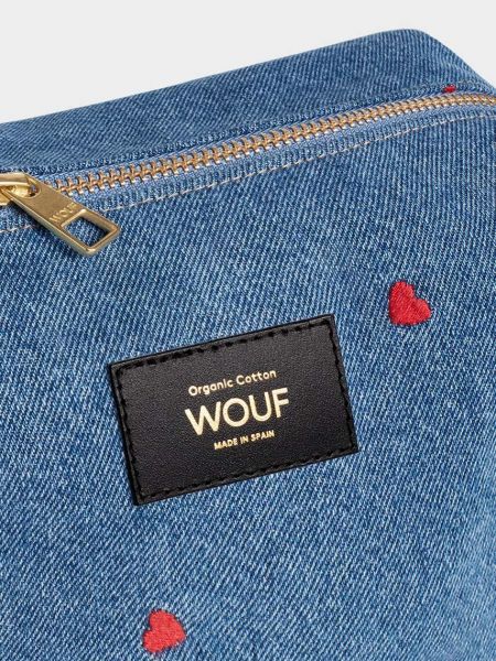 Kozmetička torbica Wouf plava