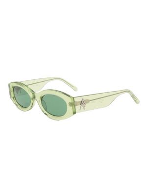 Зеленые очки солнцезащитные The Attico