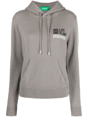 Hoodie Dsquared2 grå