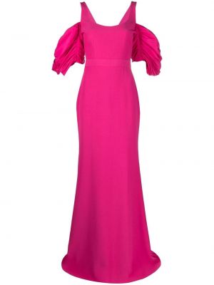 Βραδινό φόρεμα Alexander Mcqueen ροζ