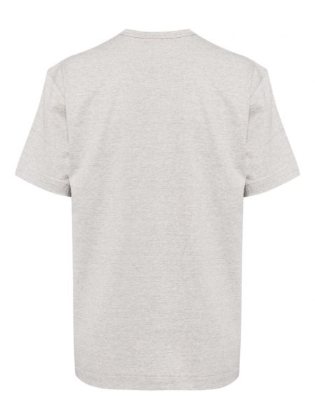 Bavlněné tričko s potiskem Comme Des Garçons Homme Deux šedé