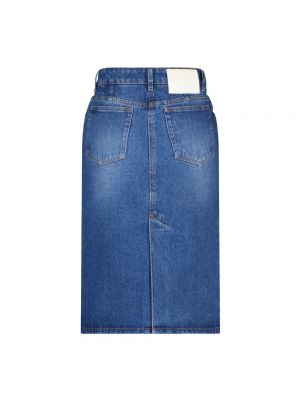 Spódnica jeansowa Ami Paris niebieska