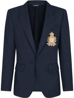 Lang blazer Dolce & Gabbana blå