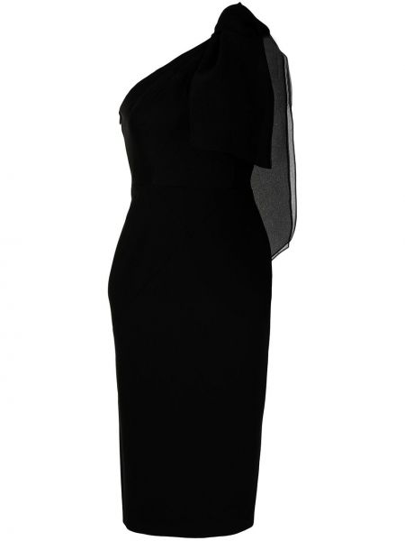 Vestido de cóctel ajustado Rachel Gilbert negro