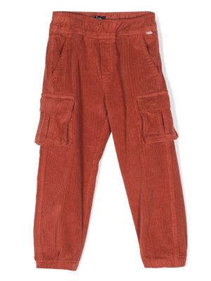 Pantaloni cargo Il Gufo arancione