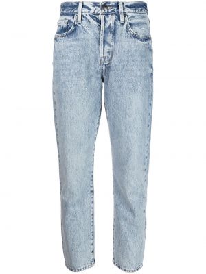 Straight leg-jeans Frame blå