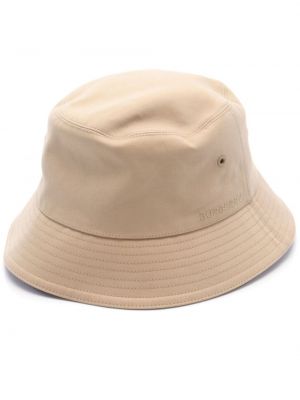 Rūtainas kokvilnas cepure Burberry Pre-owned bēšs