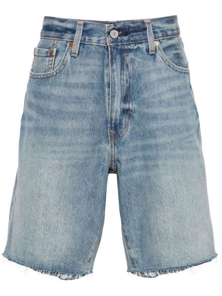 Shorts en jean large Levi's bleu