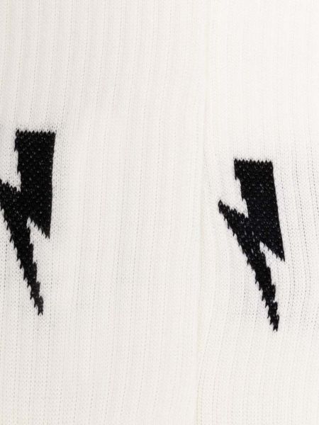 Pamučne čarape Neil Barrett bijela