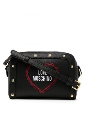 Крестик Love Moschino, черный