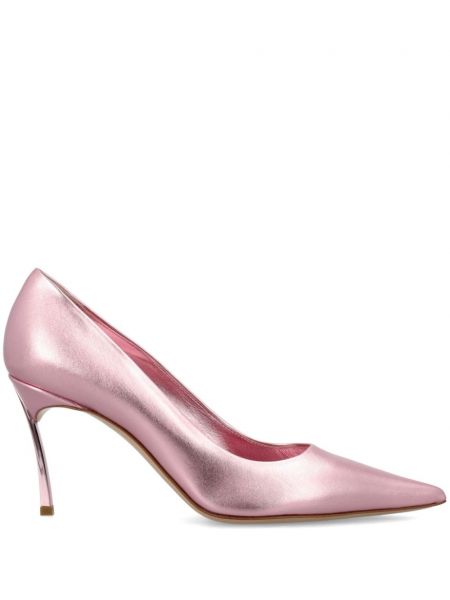 Pantofi cu toc Casadei roz