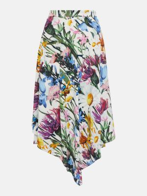 Květinové midi sukně Stella Mccartney
