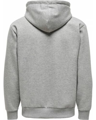 Hoodie Only & Sons grigio