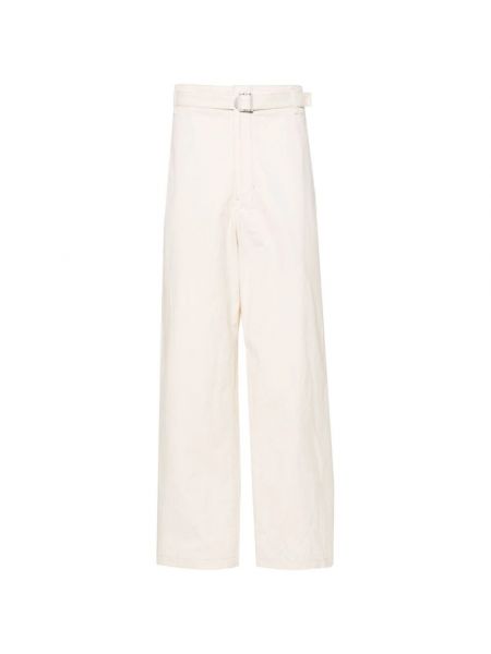 Białe spodnie Lemaire