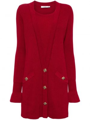 Robe en tricot B+ab rouge