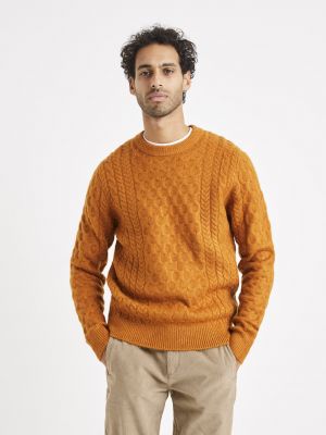 Sweter Celio - pomarańczowy
