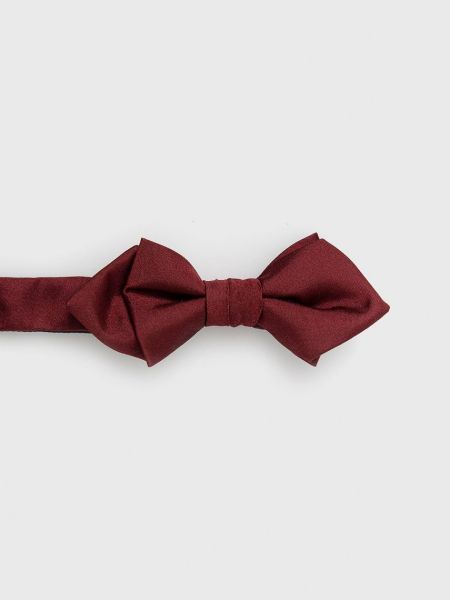 Шелковый галстук Seidensticker бордовый
