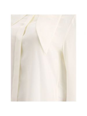 Blusa de seda Chloé blanco