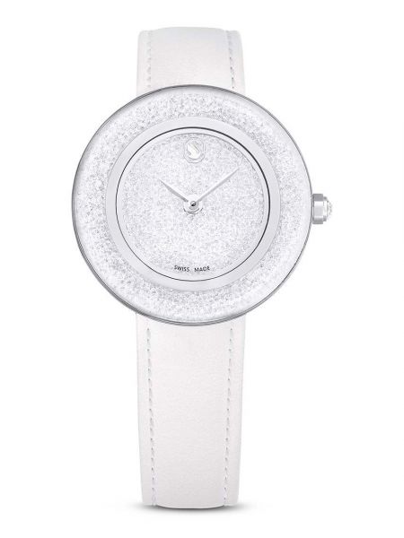 Biały zegarek Swarovski