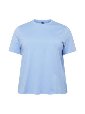 T-shirt Pieces Curve blu