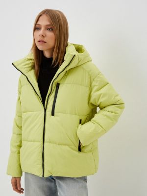 Зеленая утепленная демисезонная куртка Savage