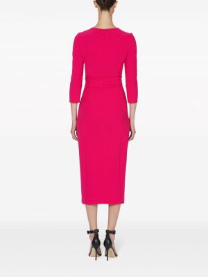 Midi kleita Carolina Herrera rozā
