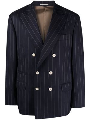 Blazer Brunello Cucinelli blå