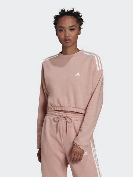 Свитшот Adidas розовый
