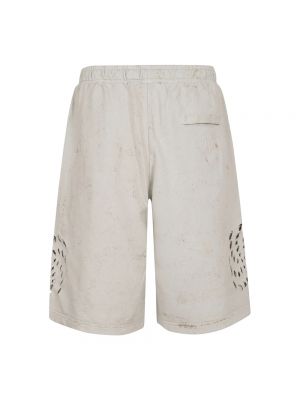 Pantalones cortos de tela jersey 44 Label Group blanco