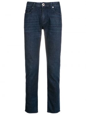 Slank stretch jeans Emporio Armani blå