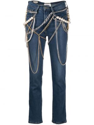 Straight jeans Junya Watanabe blau