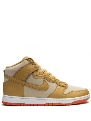 Canvas sneakers Nike guld