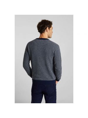 Suéter de lana de tejido jacquard L'exception Paris azul