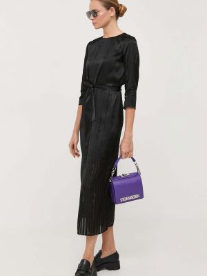 Midi haljina Armani Exchange crna