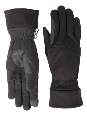 Czarne rękawiczki softshell Mountain Warehouse