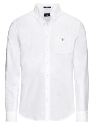 Рубашка на пуговицах Gant белая